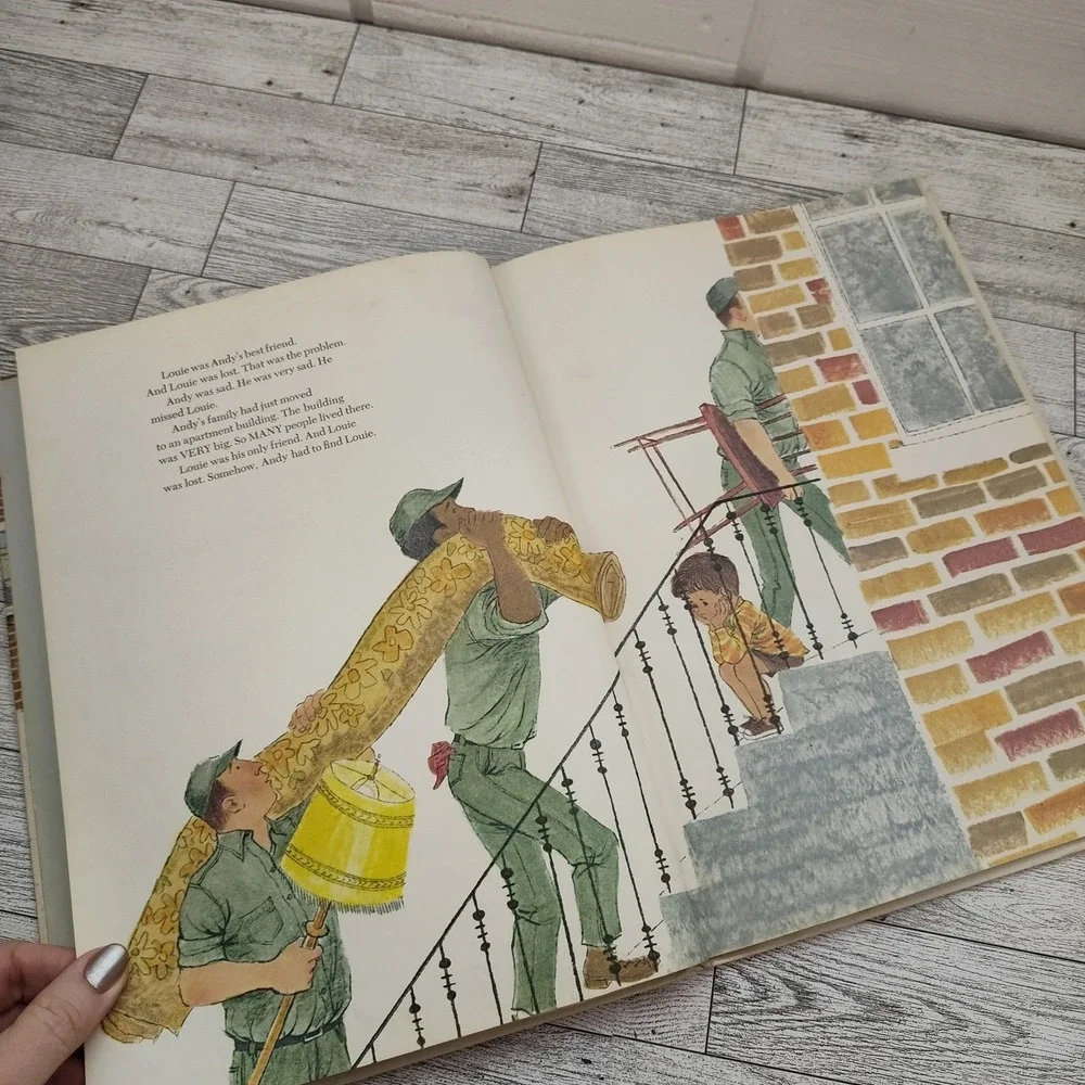 Have You Seen Louie? by Muriel A Munro Kids Hardcover‎ 1970 Vtg Book Ex-Lib